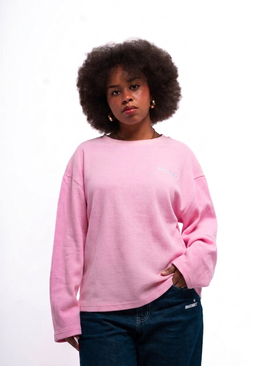 Haut manches longues rose – Long Sleeve Showit