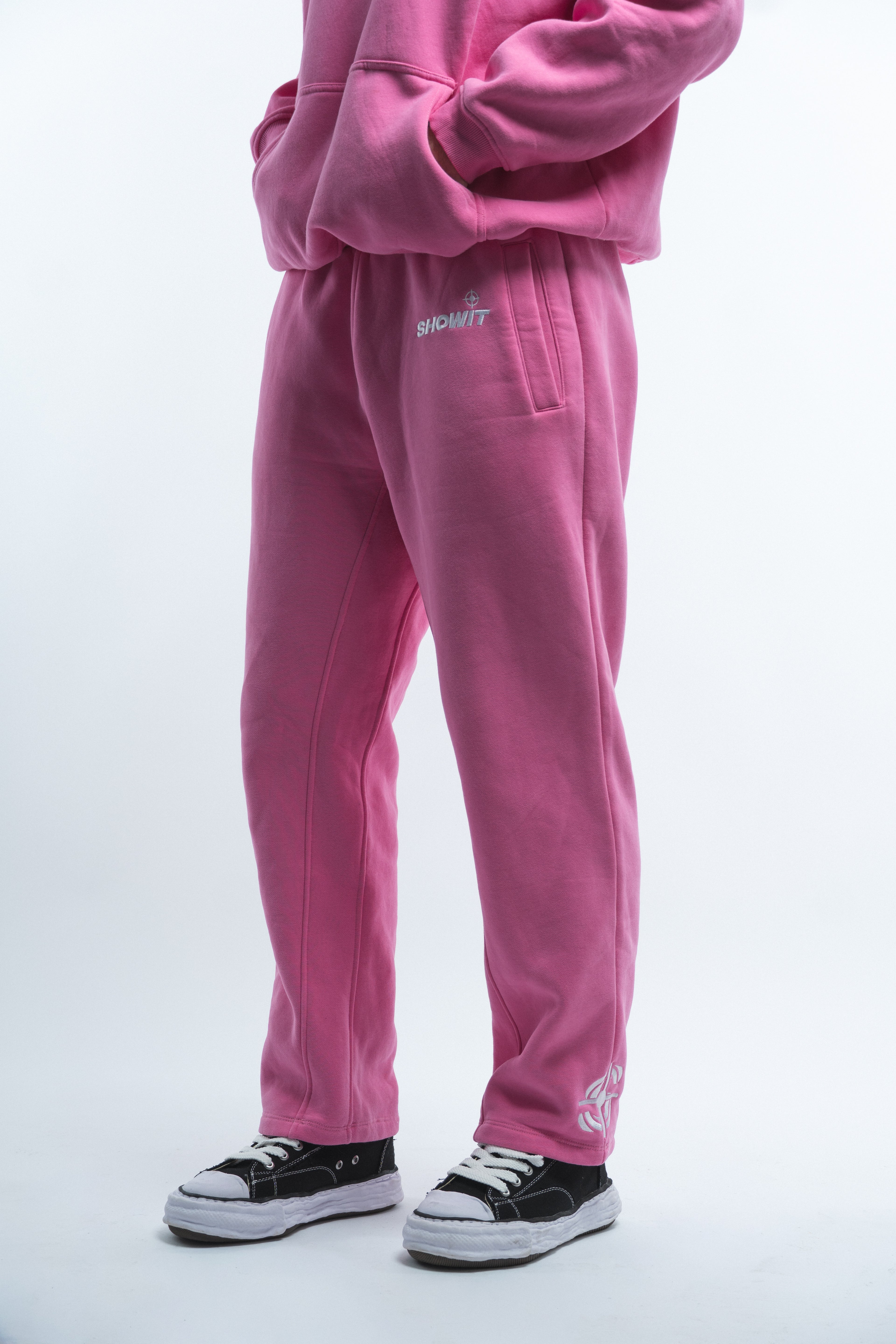 Show in pink down