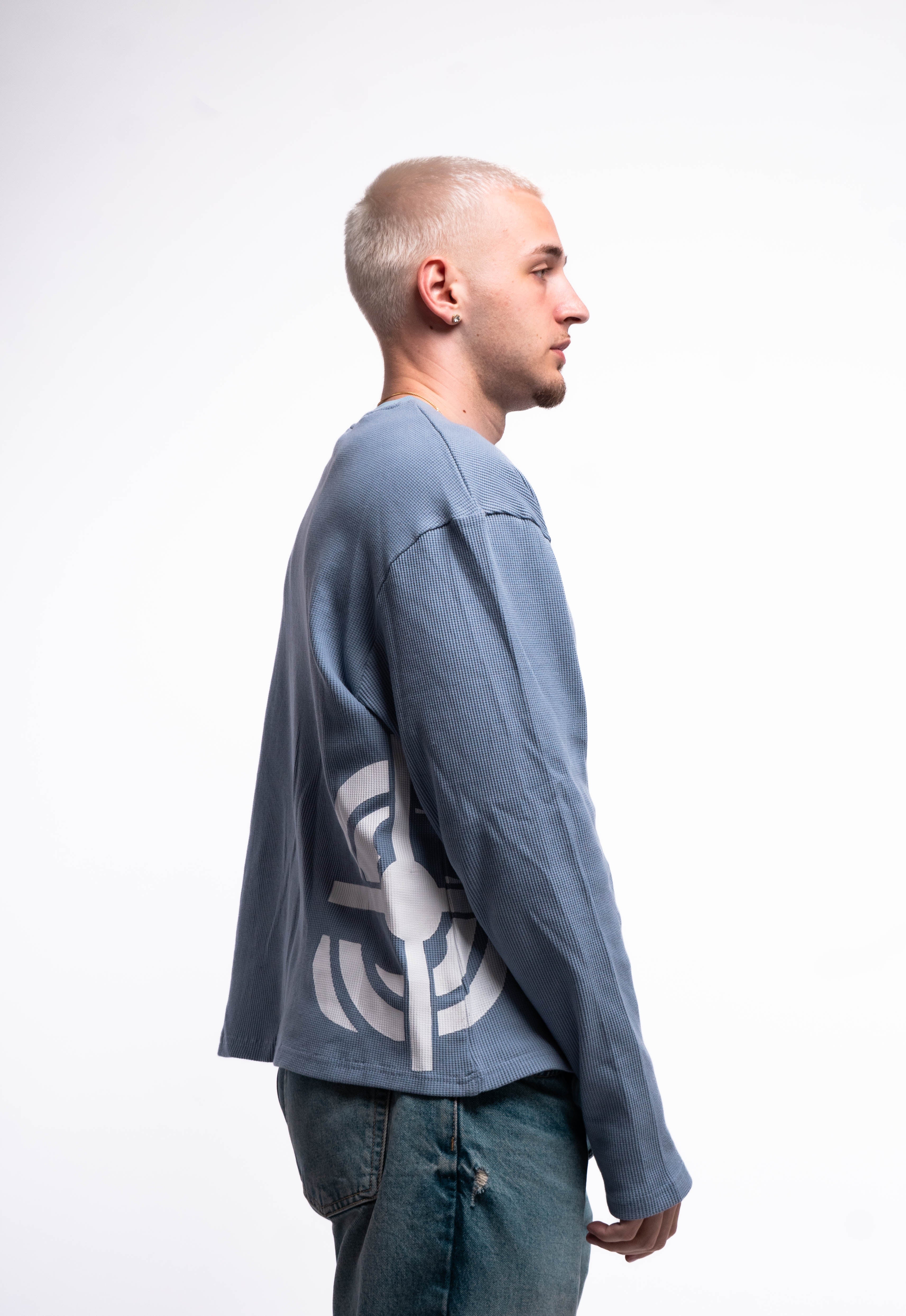 Long sleeve bleu
