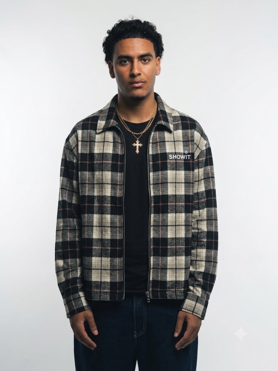 Veste flanelle Old Gen – Showit