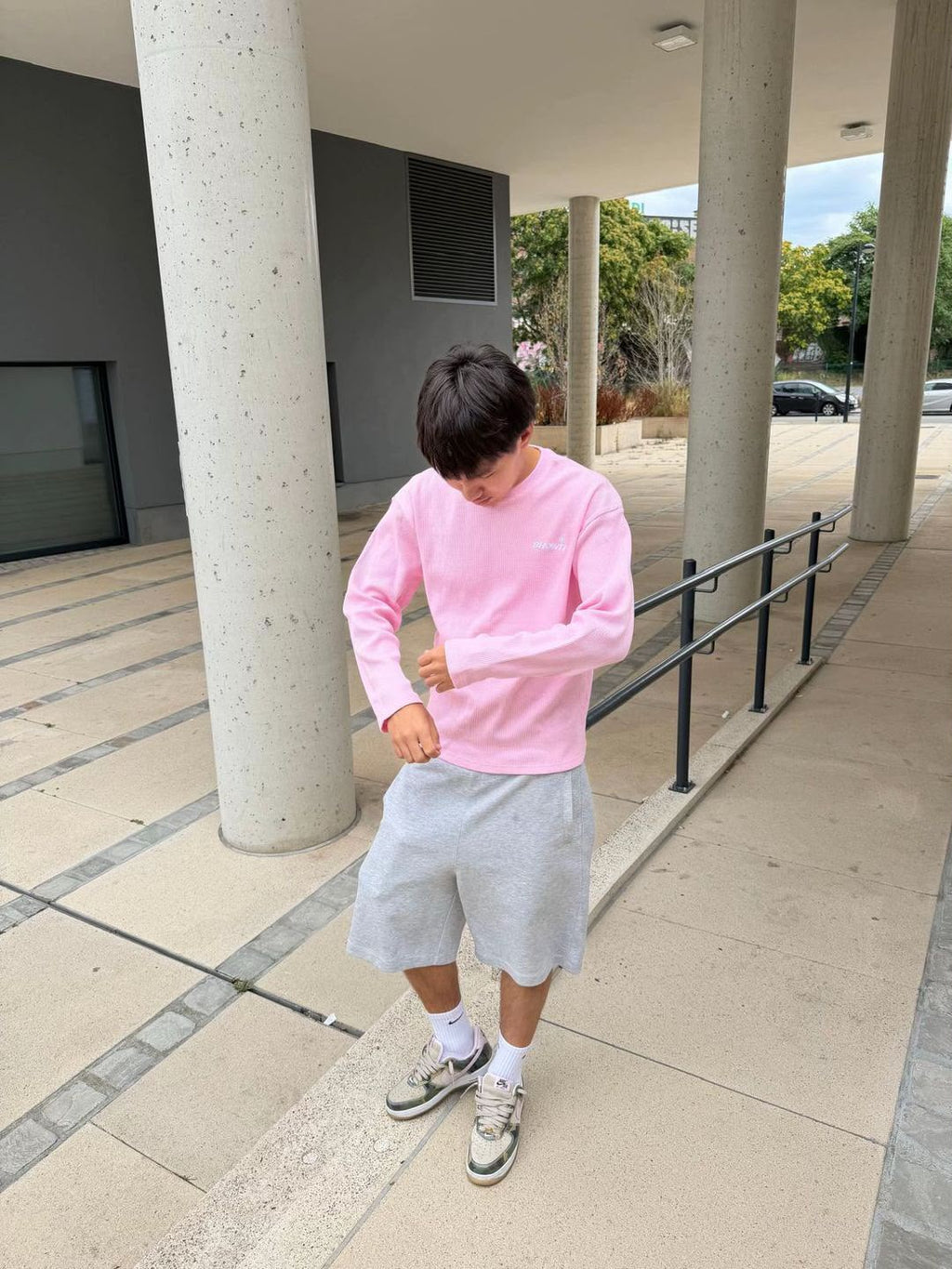 Haut manches longues rose – Long Sleeve Showit