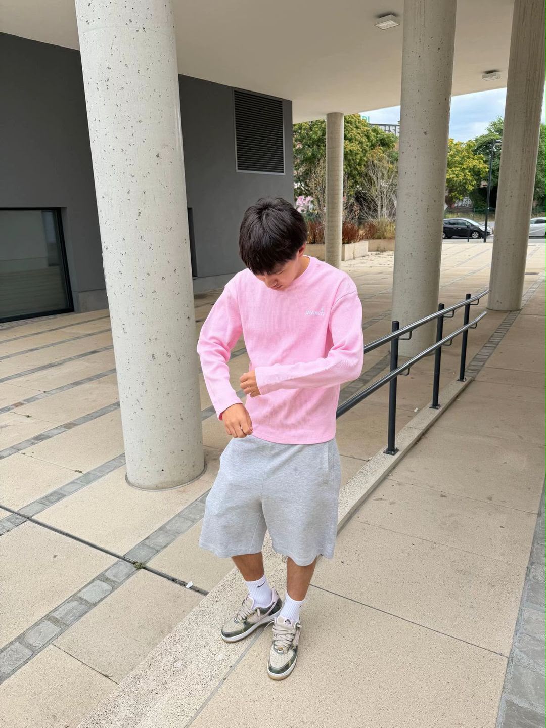 Haut manches longues rose – Long Sleeve Showit